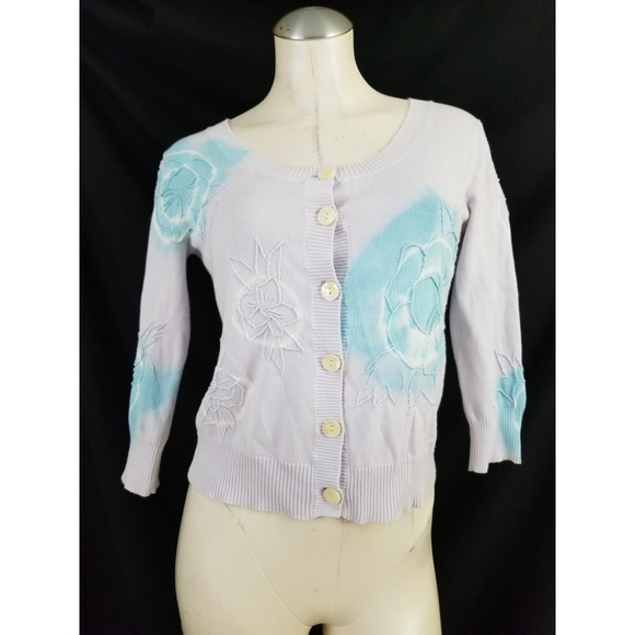 J. Jill Sweaters - 👗J.Jill Size XS Cardigan Purple Blue